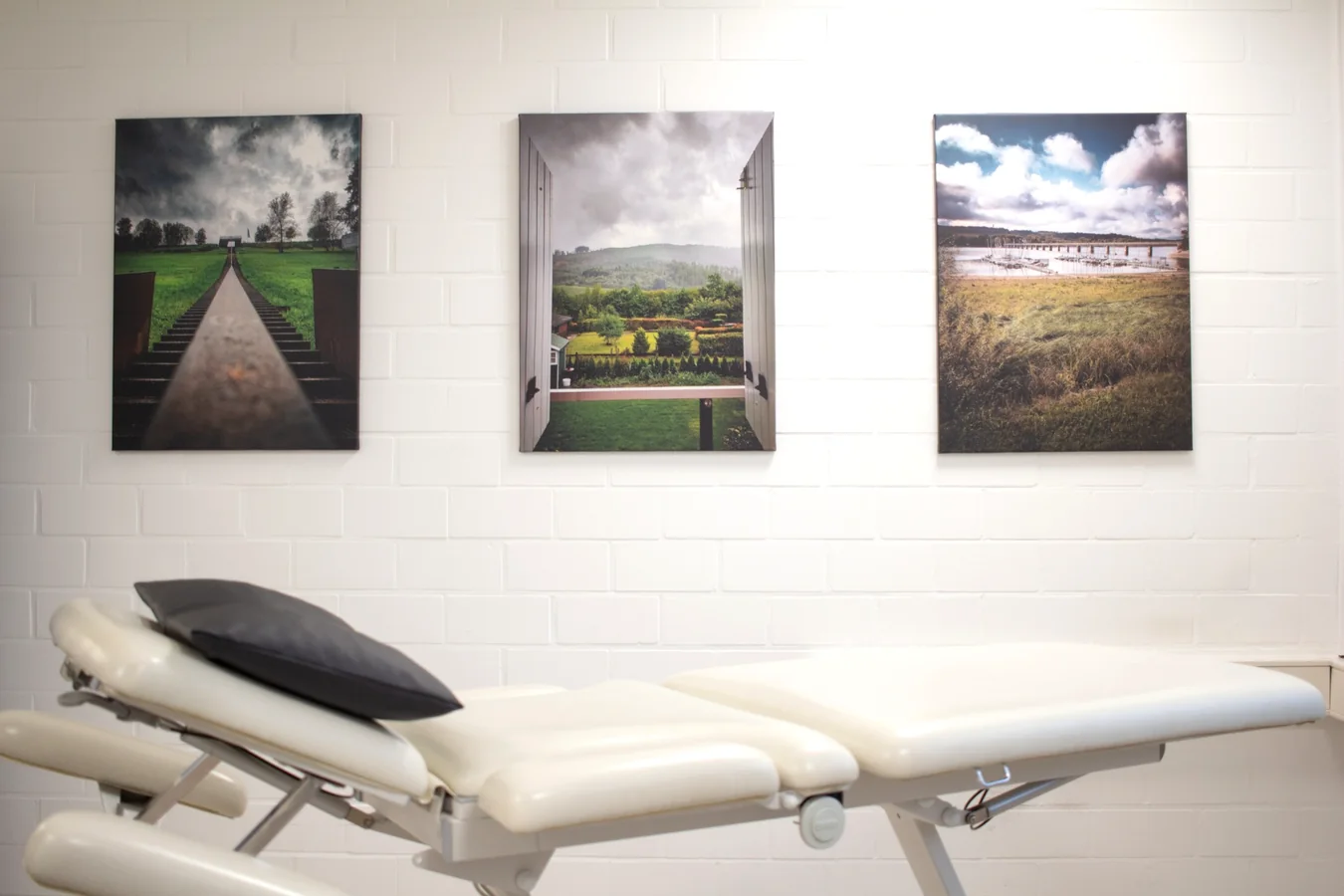 Behandlungsraum im Physiozentrum Stork