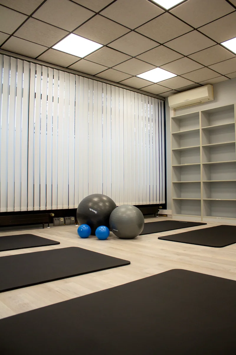 Heller Kursraum im Physiozentrum Stork